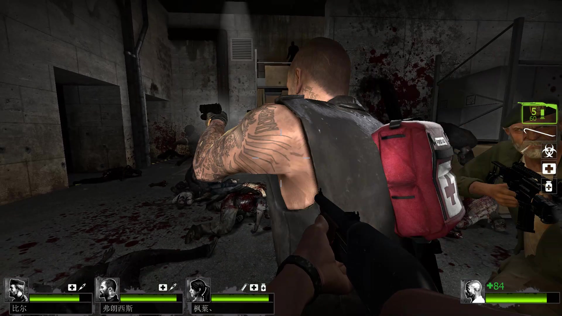 求生之路2第一关电梯怎么启动