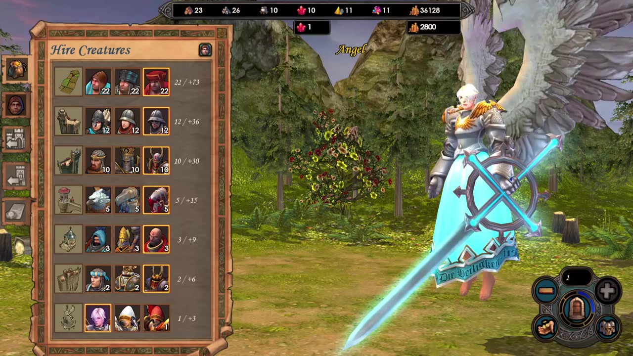 英雄无敌5圣堂兵种升级