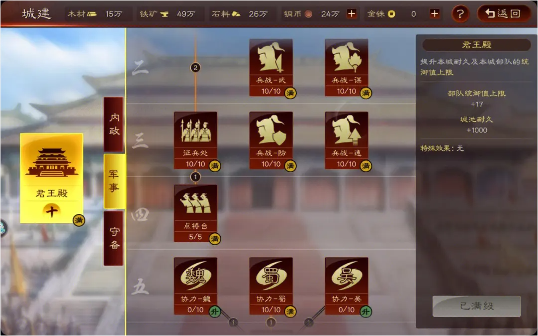 三国志战略版如何探明敌方守军