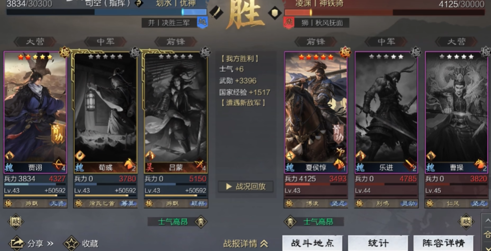 率土之滨双狗怎么加点