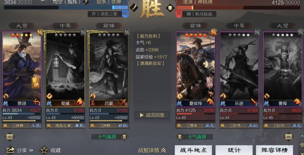 率土之滨双狗怎么加点