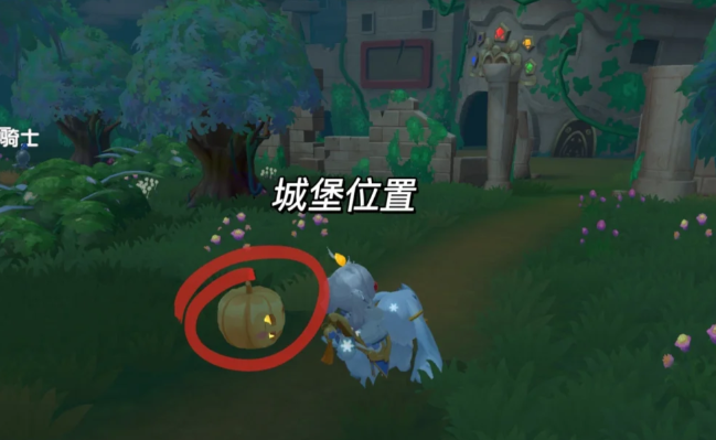 摩尔庄园中的南瓜怎么砸