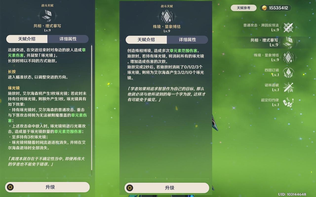原神艾尔海森技能是什么