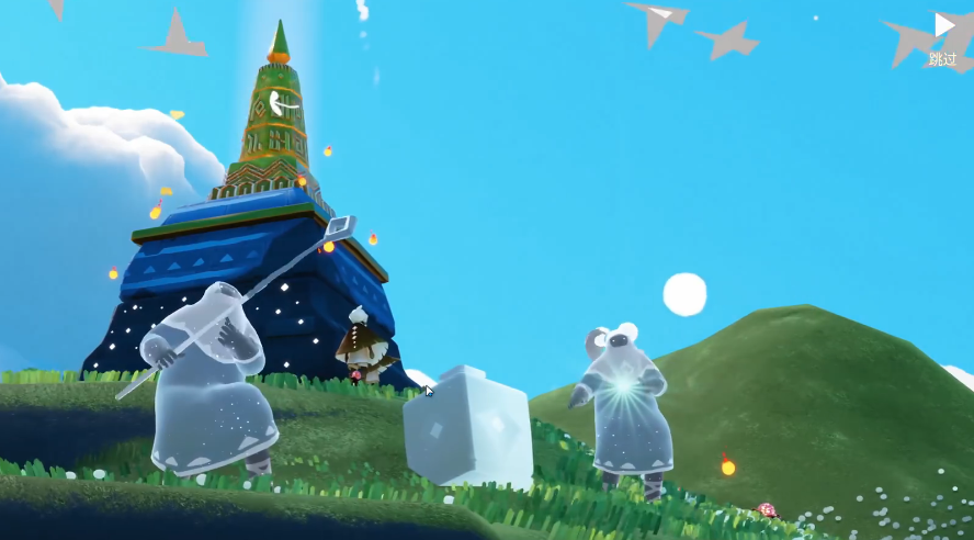 光遇老头先祖怎么爬山