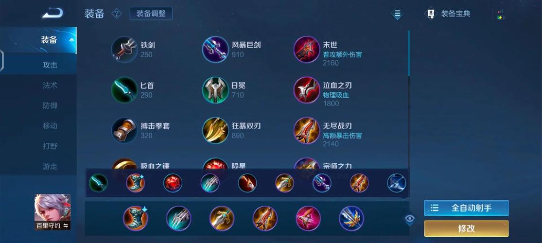 王者荣耀守约出装怎么出