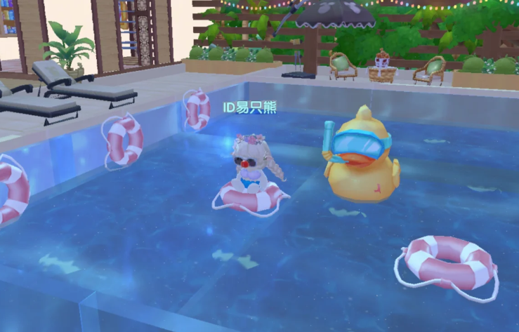 摩尔庄园怎么得到游泳圈