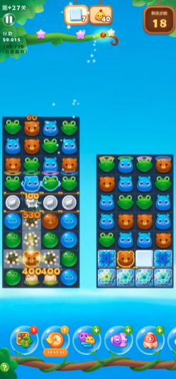开心消消乐27加关怎么过 开心消消乐27加关怎么过