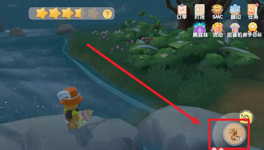 摩尔庄园怎么得到弹簧鱼