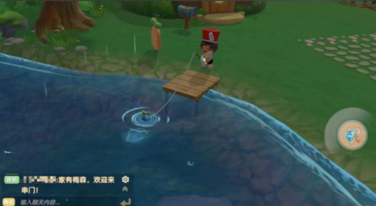 摩尔庄园的鱼竿怎么获取