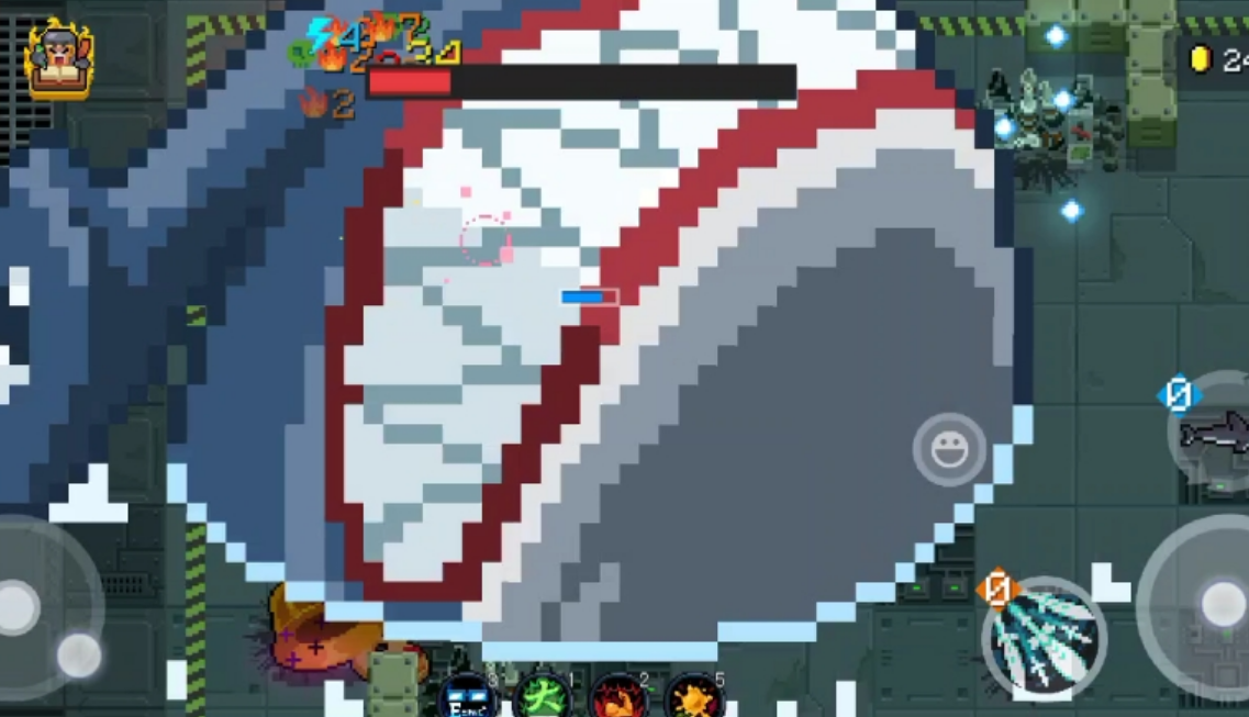 元气骑士森林鲨鱼怎么打