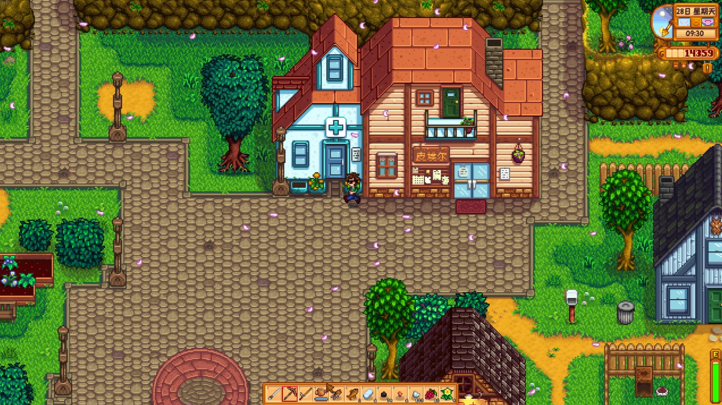 星露谷物语地面铺什么