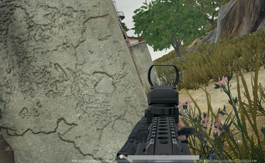 绝地求生怎么可以挡子弹