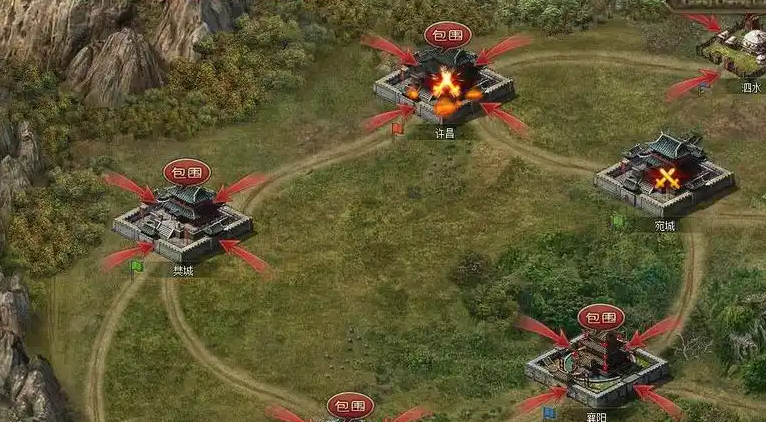 攻城掠地禁卫军怎么过