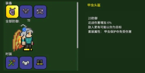 泰拉瑞亚哪个装备防御最高