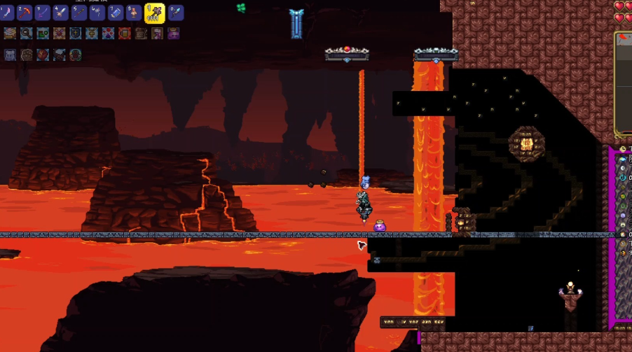 泰拉瑞亚地狱怎么进 泰拉瑞亚地狱怎么进