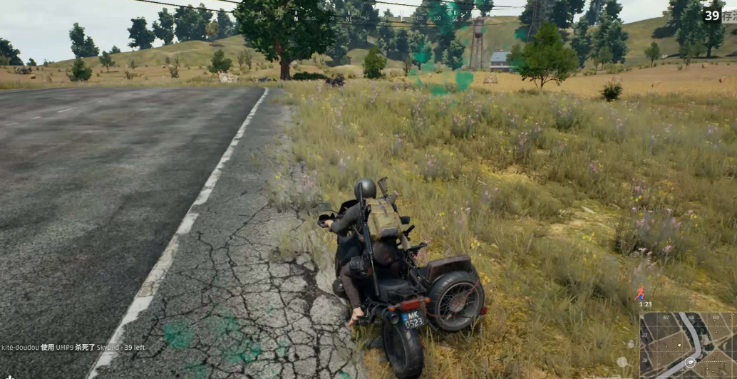 绝地求生如何跑毒圈