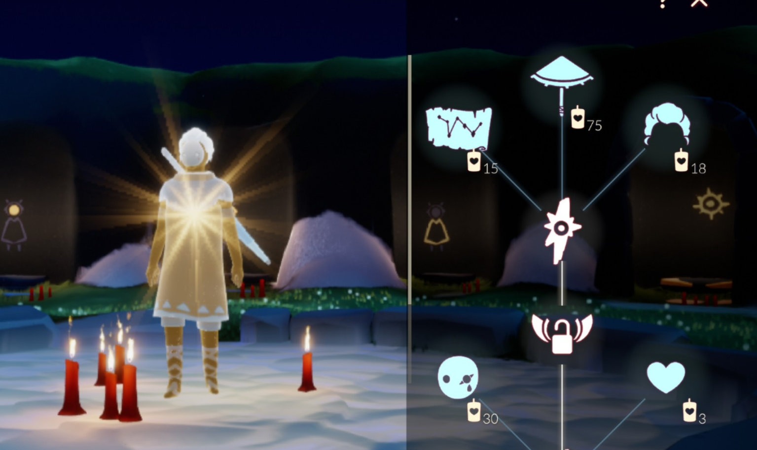 光遇的伞在哪里换