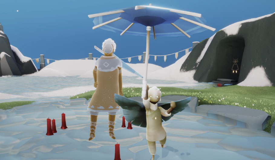 光遇的伞在哪里换