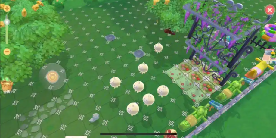 摩尔庄园怎么在更高空中放家具