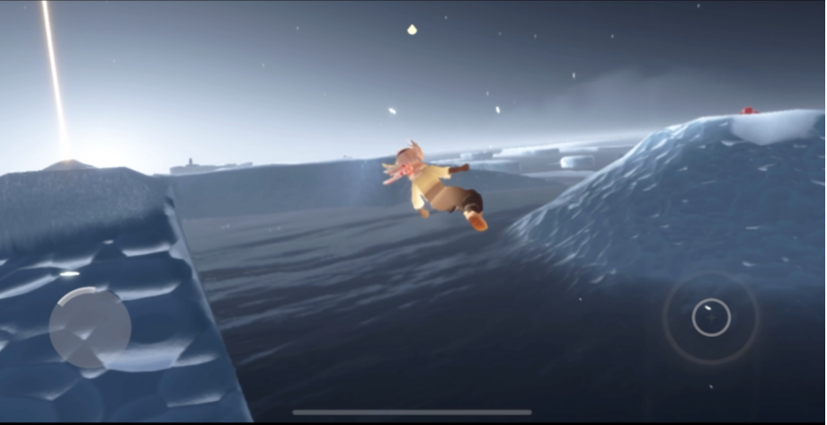 光遇如何跑着摔跤