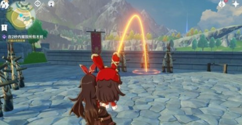 原神打木桩任务怎么完成 原神打木桩任务怎么完成