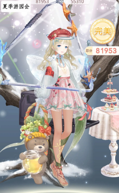 奇迹暖暖夏季游园会什么风格