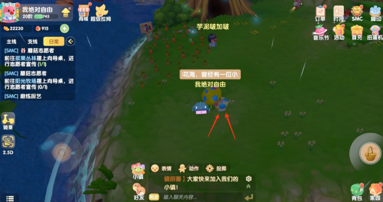 摩尔庄园浆果丛林怎么放向导桌