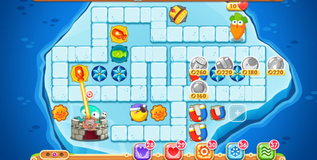 保卫萝卜2第122关怎么过