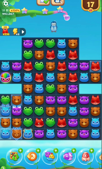 开心消消乐第743关怎么过