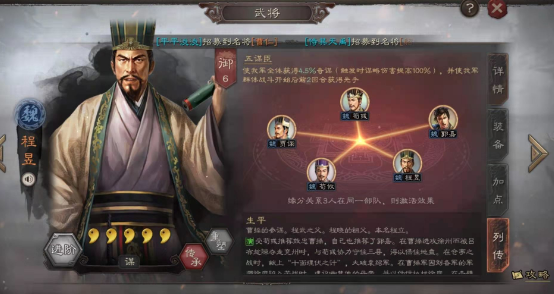 三国志战略版程昱学什么兵书