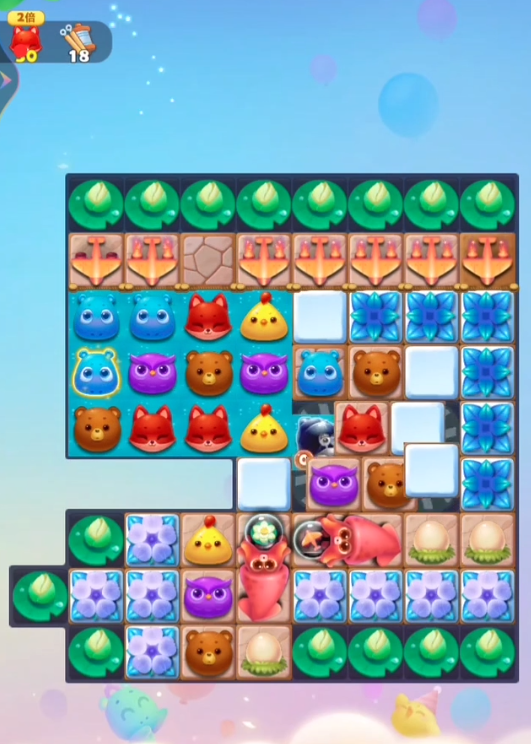 开心消消乐莲花怎么消 开心消消乐莲花怎么消