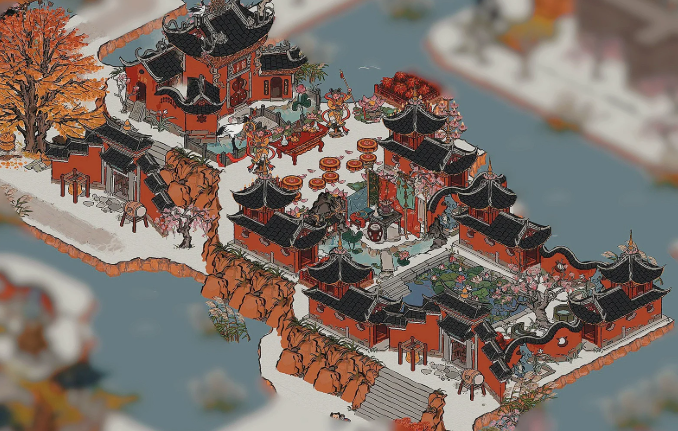 江南百景图建筑封神放哪