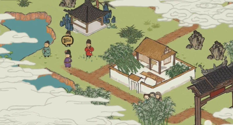 江南百景图白居易住在哪