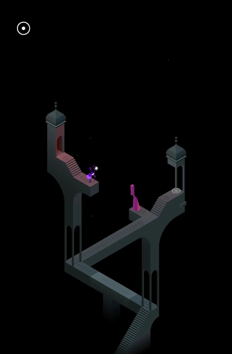 纪念碑谷1荷塘怎么过