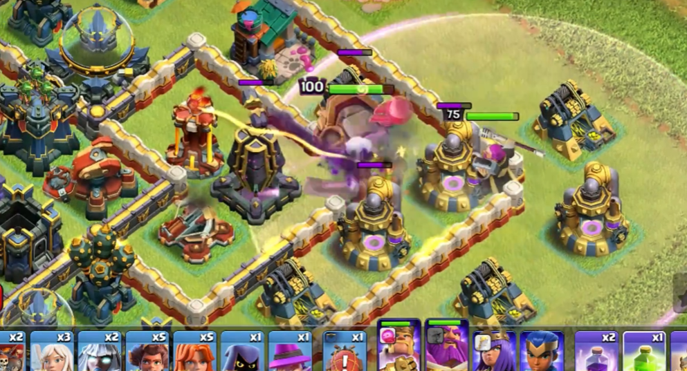 部落冲突八本如何刷宝石