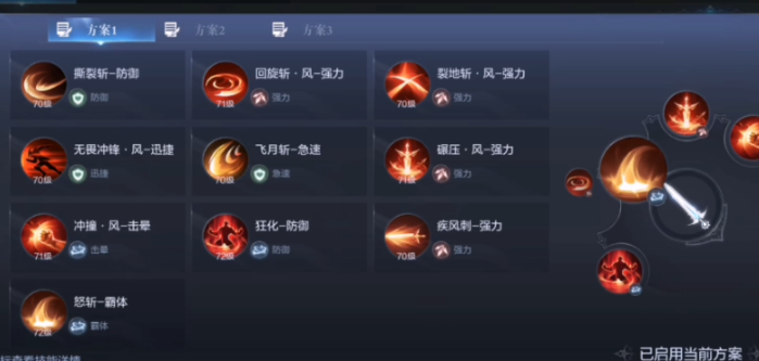 全民奇迹2斗士用哪5个技能