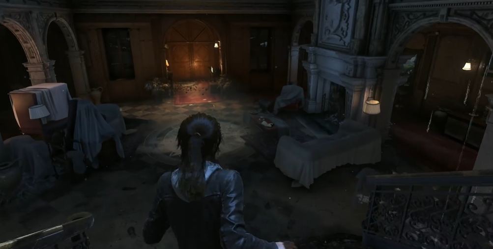 古墓丽影崛起庄园怎么过