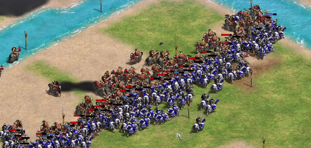 帝国时代2游侠如何控兵