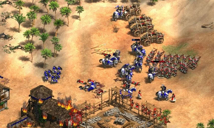 帝国时代2游侠如何控兵