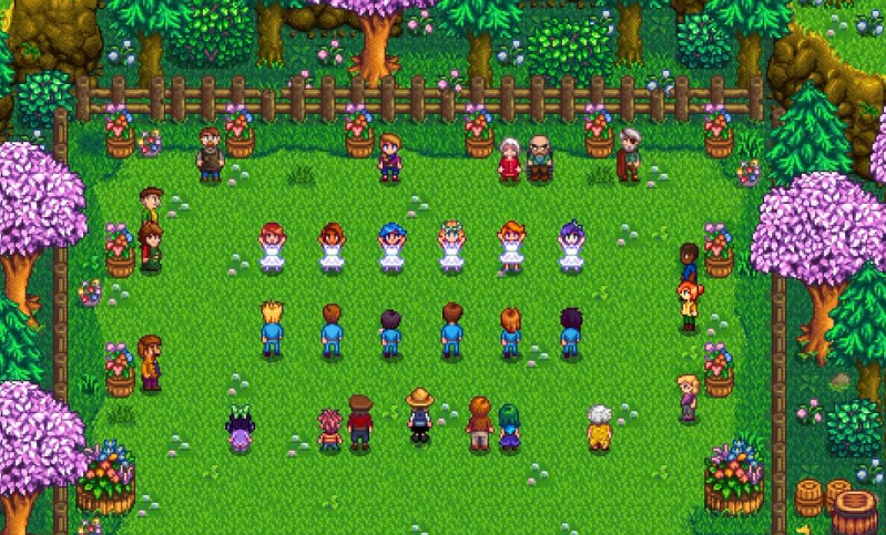 星露谷物语花舞节怎么过