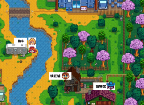 星露谷物语中克林特在哪里