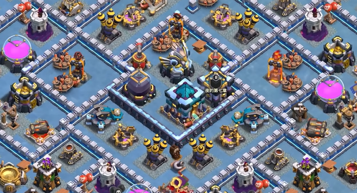 部落冲突怎么种树布阵