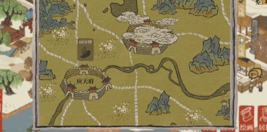 江南百景图怎么找废墟