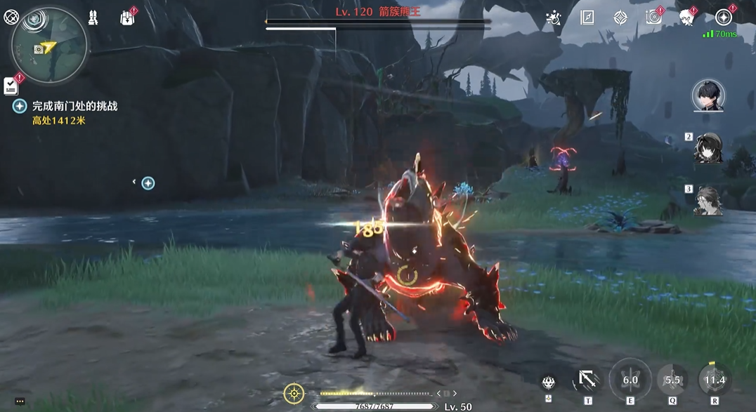 鸣潮120级熊王在哪