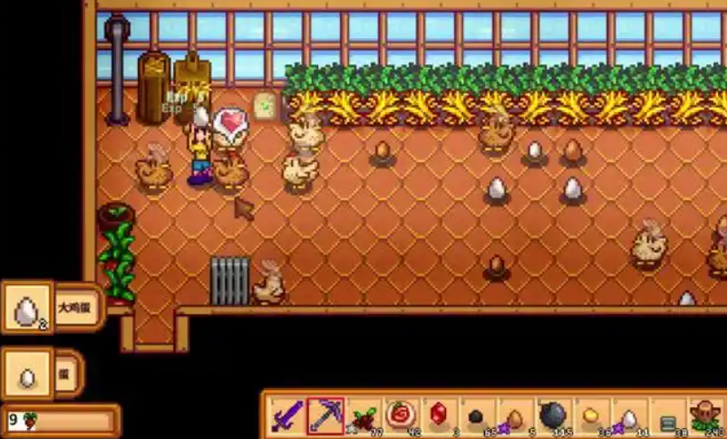 星露谷物语养鸡喂什么