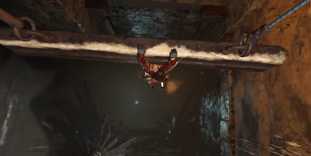 古墓丽影崛起蓄水池那关怎么过