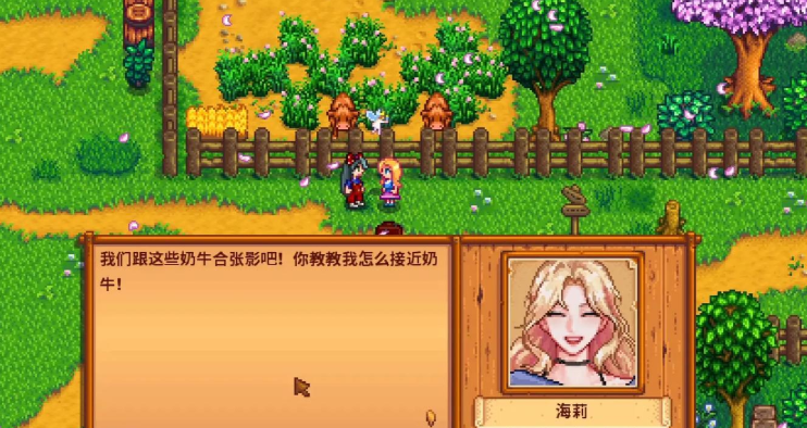 星露谷物语海莉沙滩事件怎么选