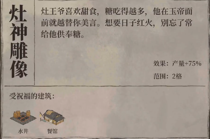 江南百景图灶王怎么用